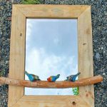 Legno e specchio