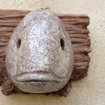 Scultura su castagno